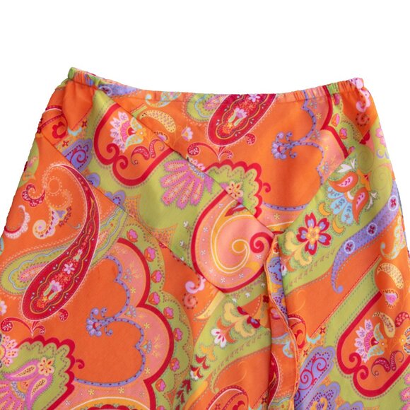 Funky Paisley Boho Midi Skirt - Picture 10 of 10